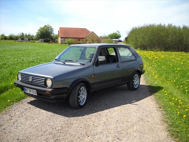 VW Golf 2 - Før den blev sænket  billede 2