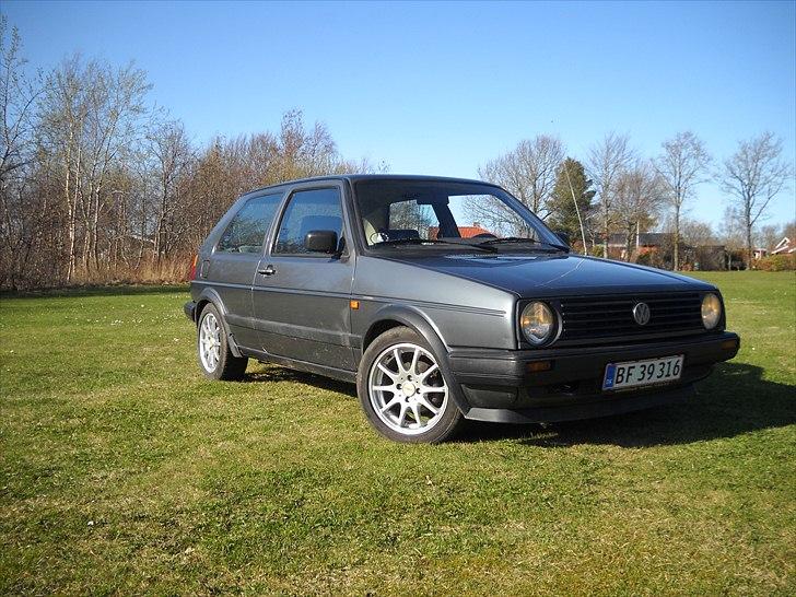 VW Golf 2 - Efter den blev sænket  billede 3