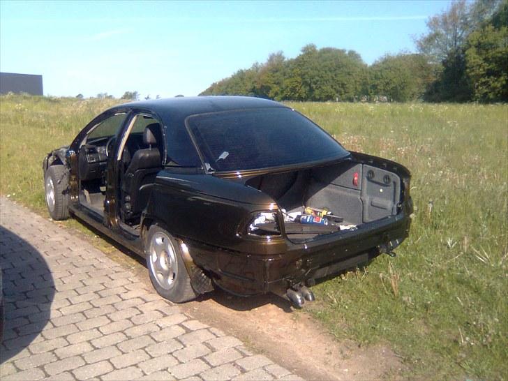 Opel Omega B 2.5 V6 - Første billed efter den var blevet malet billede 12