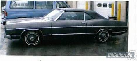 Ford ltd convertible - 1969 Galaxie 500 convertible på vej hjem fra usa. billede 8