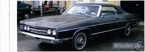 Ford ltd convertible - 1969 Galaxie 500 convertible på vej hjem fra usa. billede 9