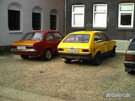 Opel Kadett C City "solgt" - har holer vi sku godt mig og Johnni billede 7