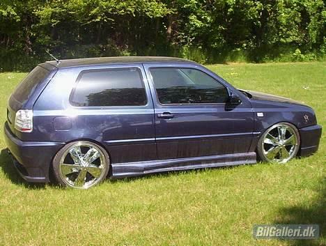 VW golf - 18" crom med spinner det ser fedt ud billede 15