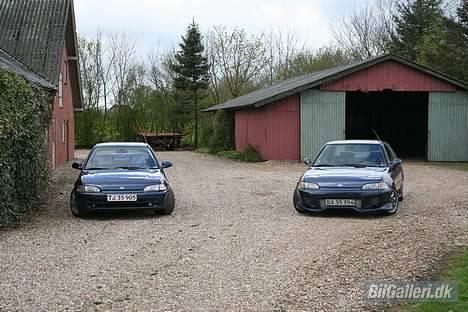 Honda Civic ESi EH9 - Min til venstre og min kammerats til højre billede 3