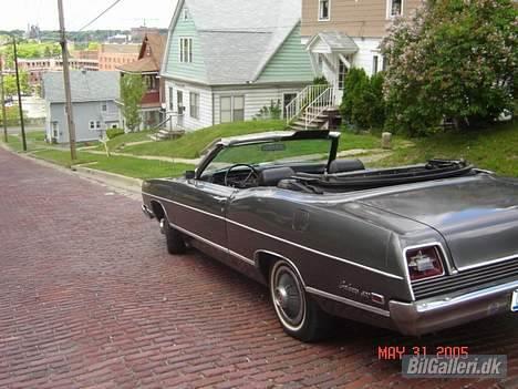 Ford ltd convertible - 1969 Galaxie 500 convertible på vej hjem fra usa. billede 10