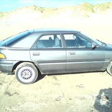 Mazda 323 f byttet til golf 3