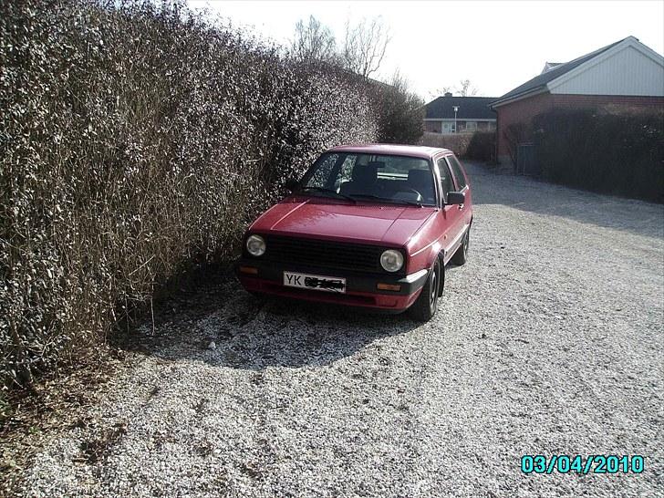 VW Golf 2 1,6 TD  - Front billede 2