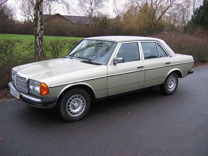 Mercedes Benz W123  - lige hjem købt hjemme i DK billede 8