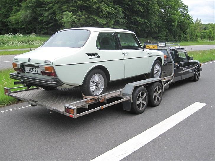 Saab 99 Turbo - På vej til Danmark på en 1977 Saab Solstad Transporter billede 19