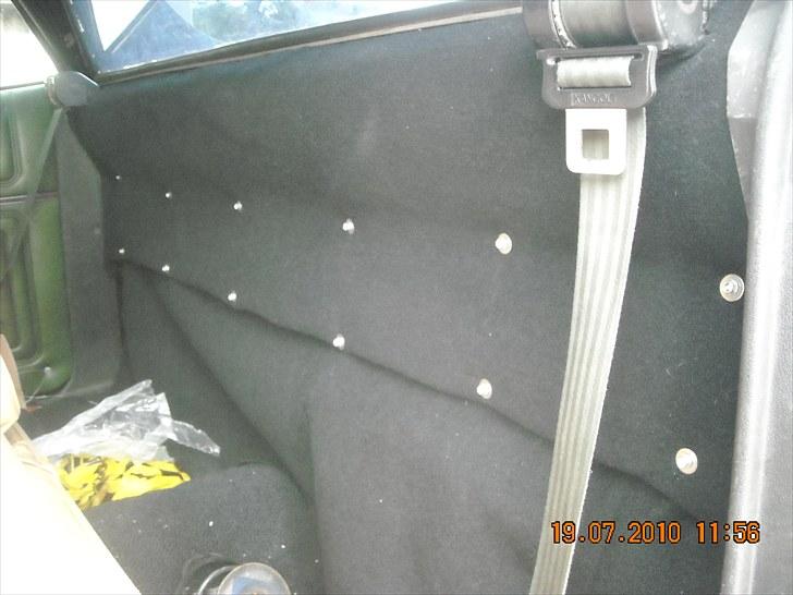 Ford ranchero 500 solgt - så kom der sort betræk,istedet for "lammeskind". billede 14