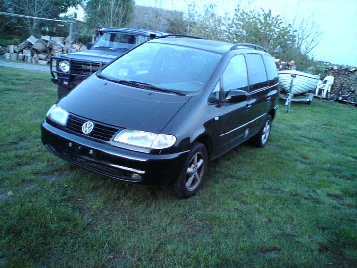 VW sharan solgt - sådan så den ud da jeg fik den  billede 6