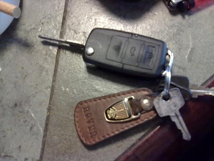 Austin-Morris mascot 1000 (solgt) - så fik jeg lavet klapnøgle til mascotten billede 18