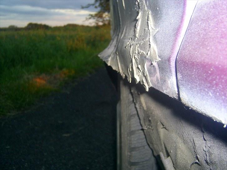 VW polo 1,3 projekt - org stål fælge med 2,5 cm spacer (;  bag billede 14