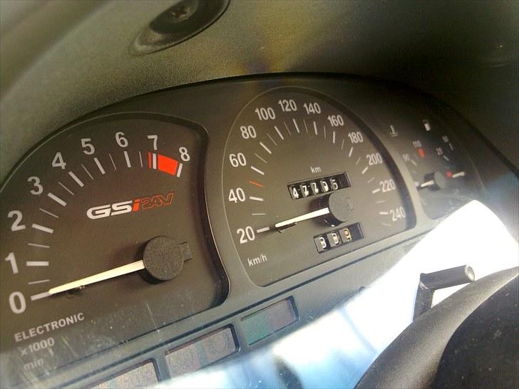 Opel Astra F GSi 24v V6*SOLGT* - Speciel lavet urskiver, med teksten GSi24v billede 17