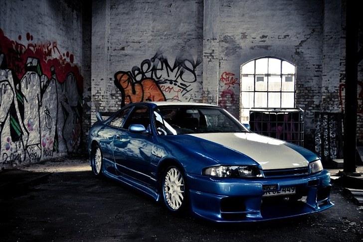 Nissan skyline r33 gts-t spec 2 billede 4