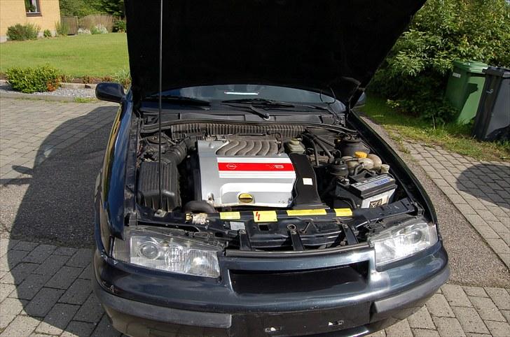 Opel Calibra   SOLGT  - og her er beviset for V6 ern :P  billede 13