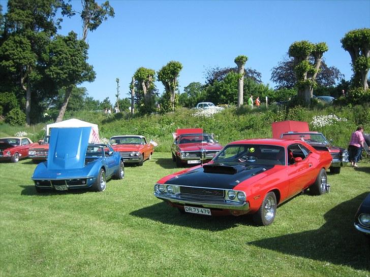 Dodge Challenger R/T Magnum - Gisselfeld Slot 2009, sammen med Næstved USA-biler... billede 6