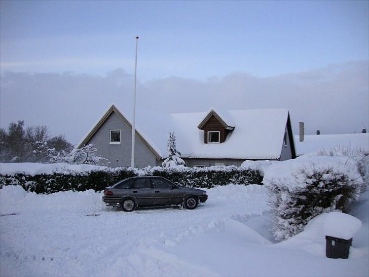 Toyota corolla XL EE90 - der kom sku noget sne billede 8