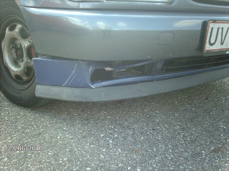 VW polo 6n skrottet - tog lige en hare med 130 FUCK billede 3