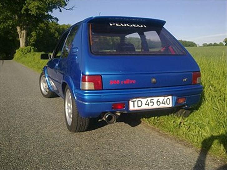Peugeot 205 rallye "solgt" billede 2