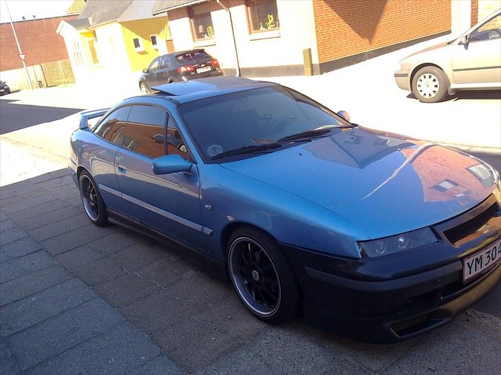 Opel Calibra STJÅLET - så nu er den ved at være blevet lavet igen efter vinterens skader hehe billede 2