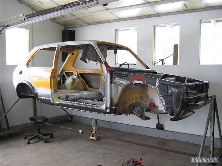 VW Golf 1 swallowtail - Svejsearbejde billede 11