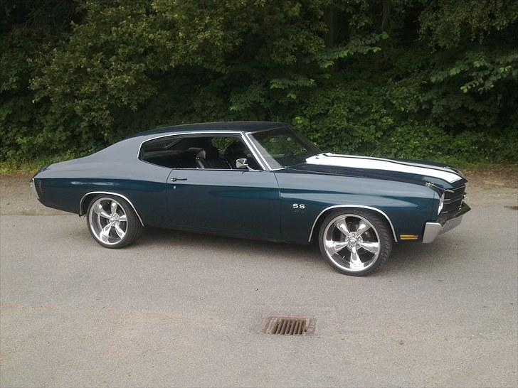 Chevrolet Chevelle SS - Med nye 20x10 lige købt her i sommeren 2010 flere photo kommer.. billede 10