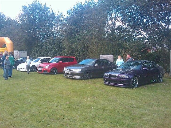 BMW e46 323ci - Udstilling i Thorum til Garden Trackor Pulling. billede 5