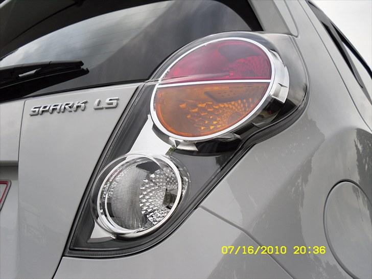 Chevrolet Spark 1,0 LS - Klarglas baglygter billede 6