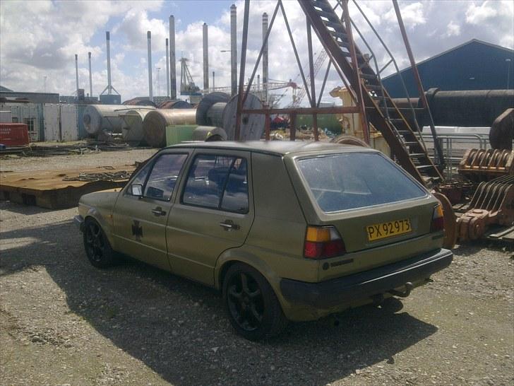 VW Golf 2 RAT LOOK (army) billede 2