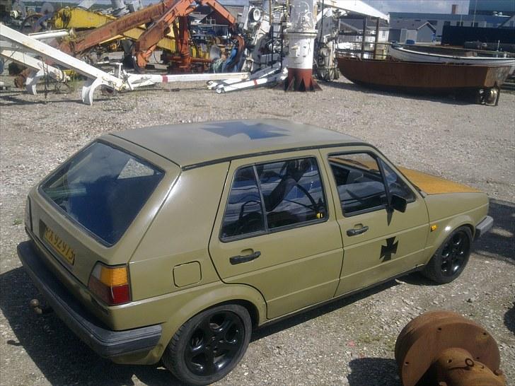 VW Golf 2 RAT LOOK (army) billede 3
