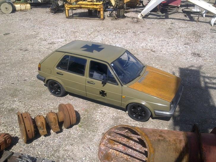 VW Golf 2 RAT LOOK (army) billede 5