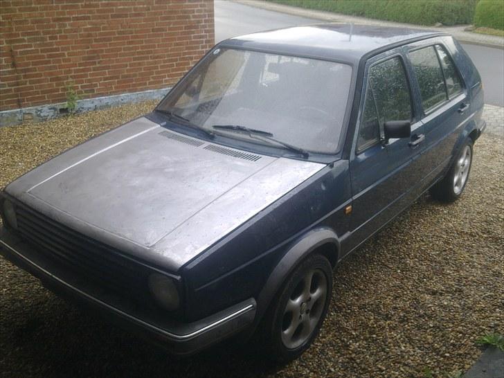 VW Golf 2 RAT LOOK (army) - Sådan så den ud inden vi gik igang :) billede 12