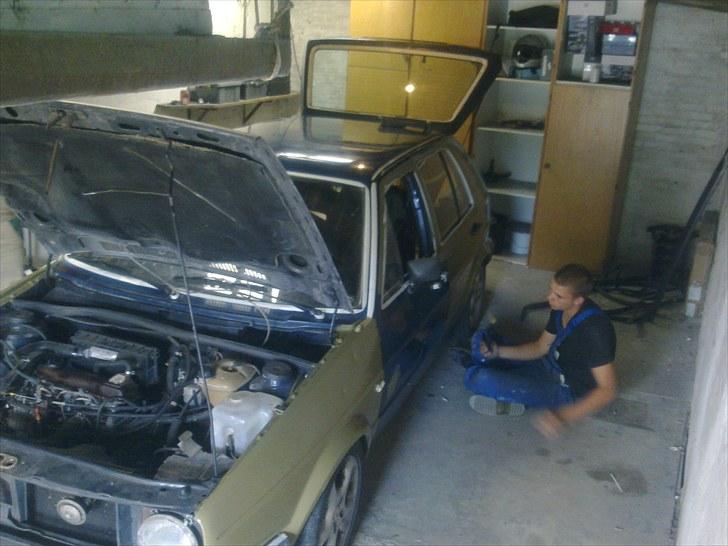 VW Golf 2 RAT LOOK (army) billede 14