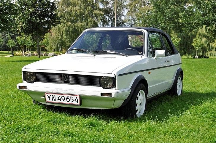VW Golf 1 Cabriolet *solgt* billede 9