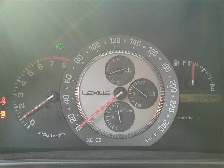 Lexus IS200 Sport - Chronograph ure billede 15