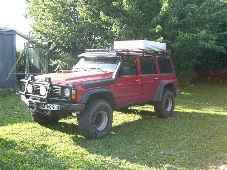 Nissan patrol gr  - tag teltet nå det er pakket sammen. billede 12