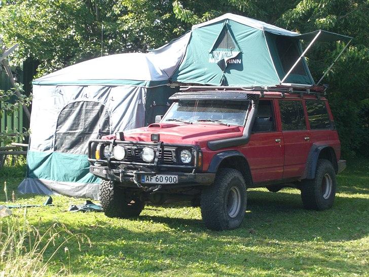 Nissan patrol gr  - og nå det er slået op med tilhørende for telt billede 13