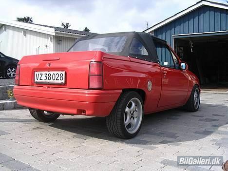 Opel Corsa a Cabriolet - Så kom der tag på for første gang i år! (9/10-06) billede 7