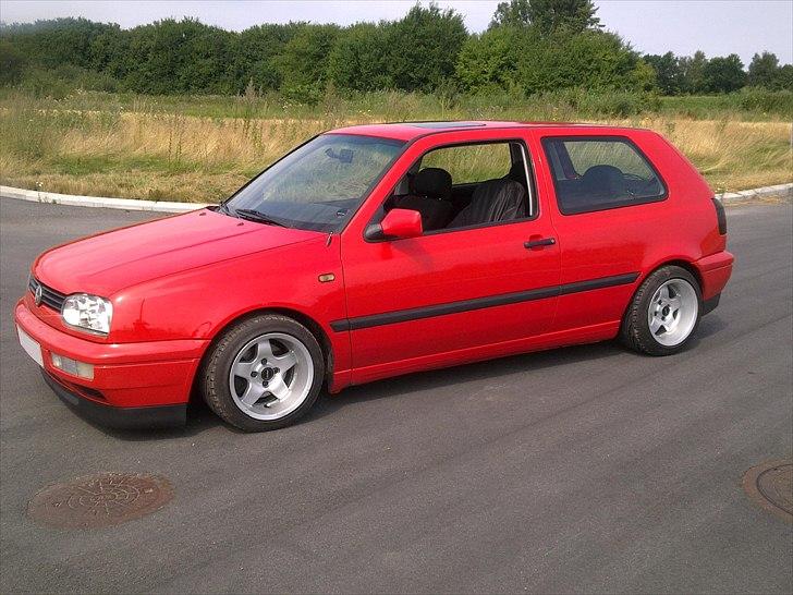 VW Golf III - Prøvemontering af 9x14 fælge. billede 17