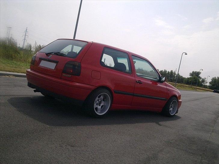 VW Golf III - Prøvemontering af 9x14 fælge. billede 18