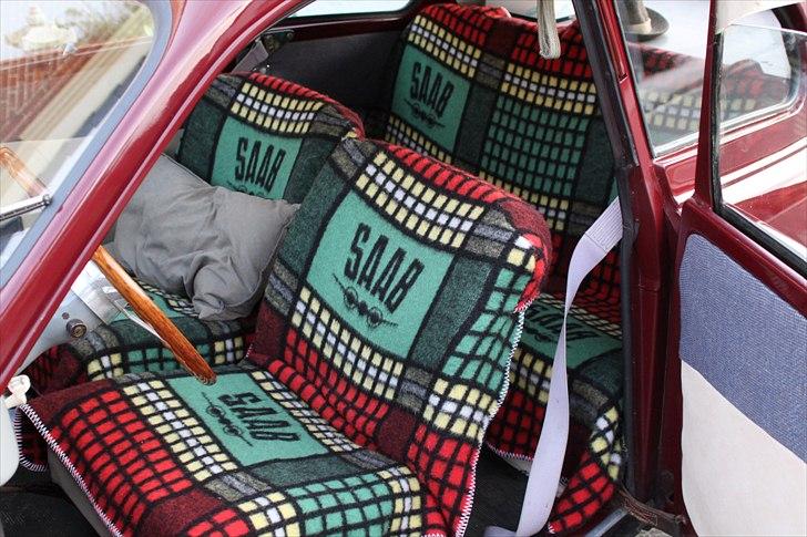 Saab 93 - Nyrenoveret kavine - bagsæde billede 5