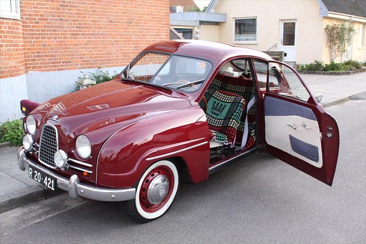 Saab 93 - Bilerne brugt af Gretz øl til reklame billede 10