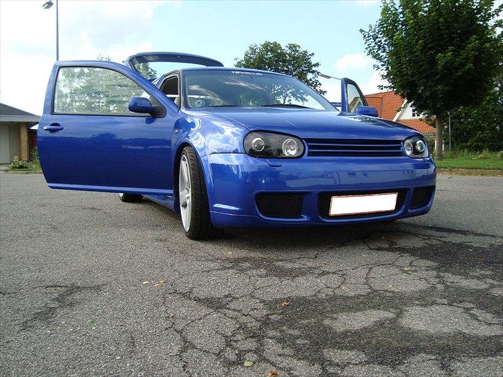 VW Golf IV GTi 1,9 TDi *SOLGT* - Golfen forfra med åbne døre R32 forkofanger og Xenon 4300K lygter billede 2