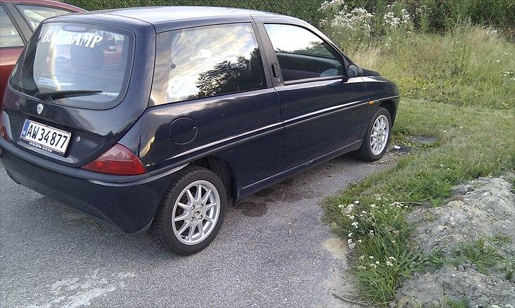 Lancia Y 1.25 LS SOLGT - så kom der alu fælge på bilen ! billede 19