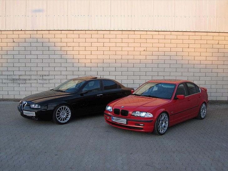 Alfa Romeo 156 (TIL SALG) - Min Alfa og brormands Bimmer - gør sig sgu godt sammen... billede 18