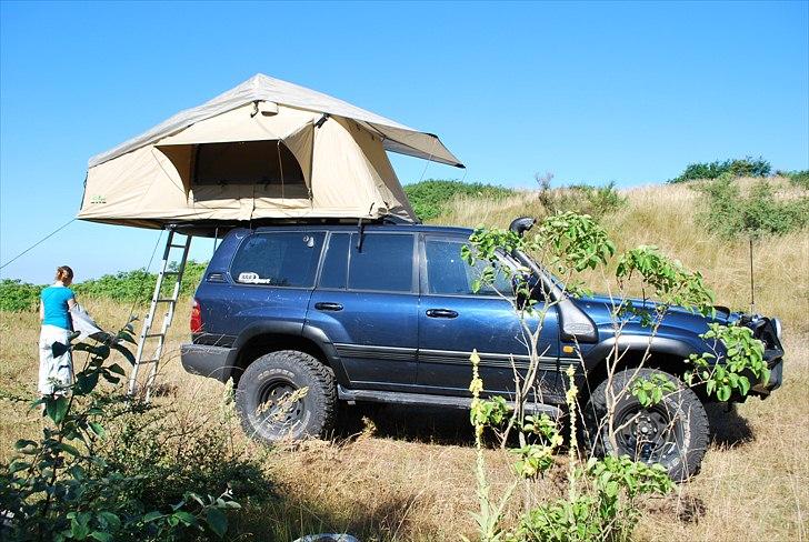 Toyota Landcruiser vx100 "SOLGT" - Opslået tagtelt billede 11