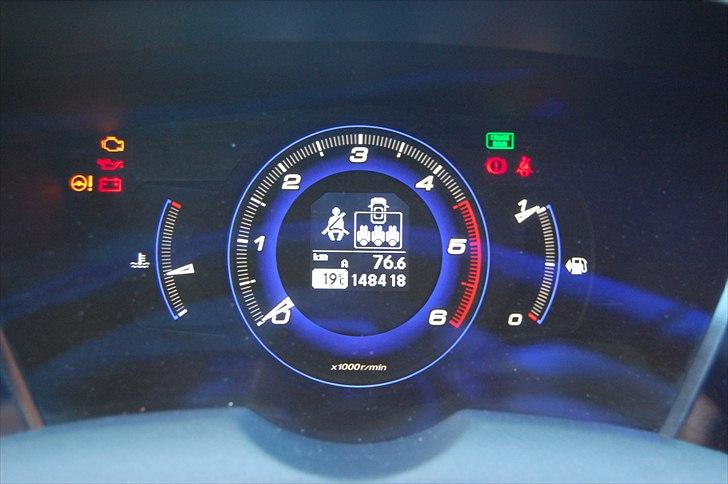 Honda Civic 2,2 I-CTDI - Lækkert display. billede 12