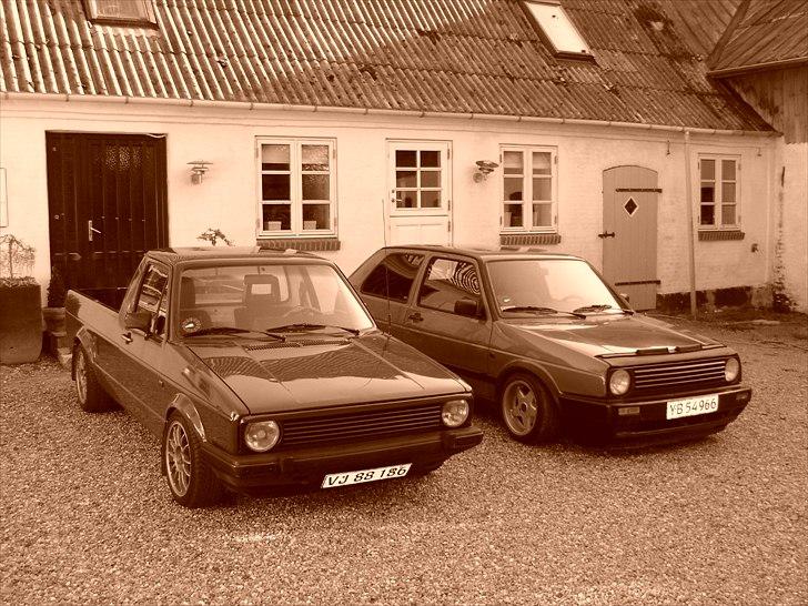 VW Golf ll. - Sammen med min Vw Golf l Caddy. billede 16
