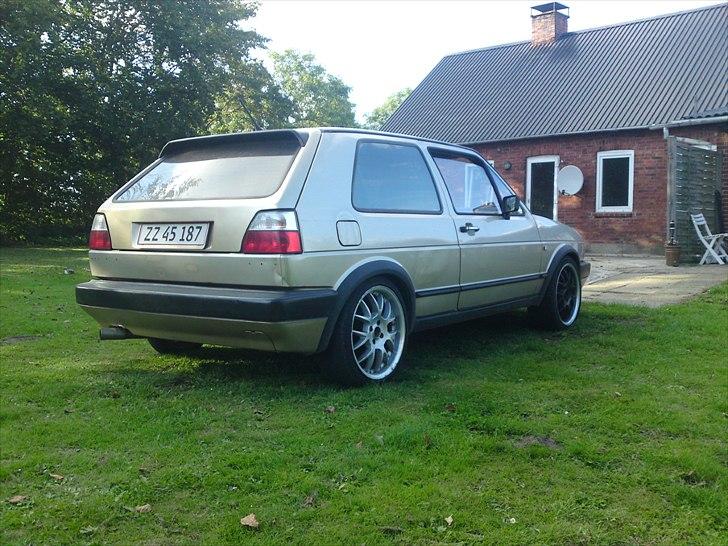 VW golf  SOLGT - RØVEN..  med semi clean klap. og G60 kofanger billede 11